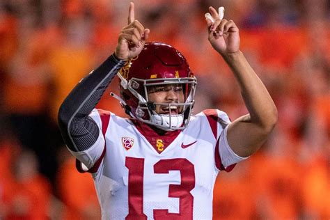 USC Quarterback Caleb Williams Is the Heavy Favorite to Repeat As.